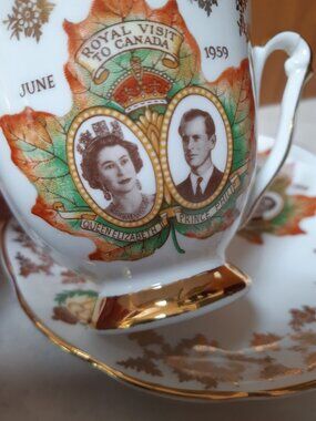 Royal Tea Cups - Coronation 1953 or Royal Visit 1959